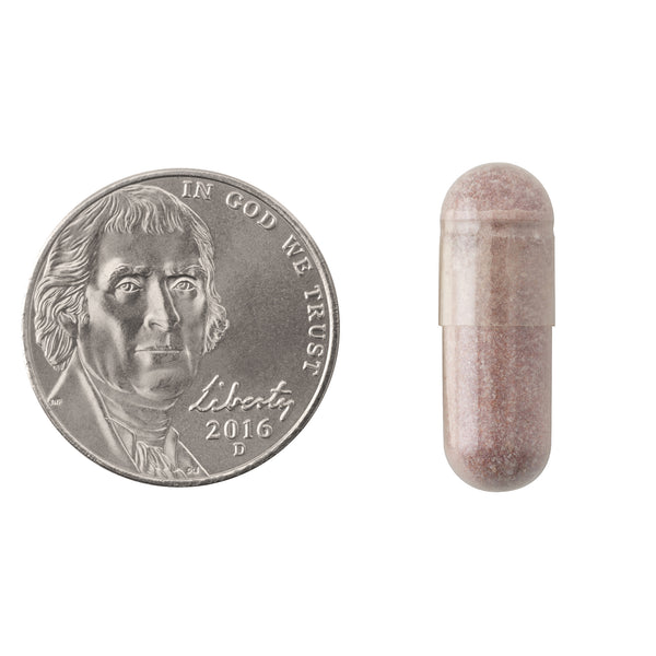 Natrol Acai Berry Diet Capsules Size Comparison