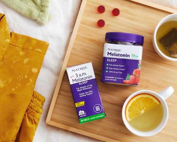 Natrol melatonin sleep aid supplements