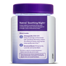 Natrol Soothing Night Gummy, 50ct Bottle Back