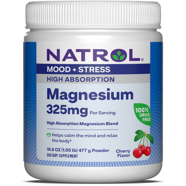 Magnesium 325mg Powder Bottle 16oz