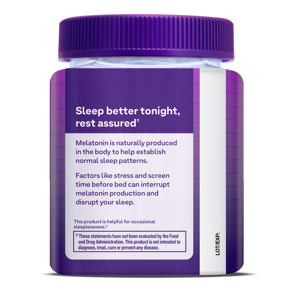 Natrol Melatonin Gummies - 5mg, 60ct Bottle Back