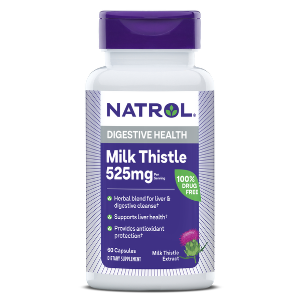 Natrol Milk Thistle Capsules Bottle